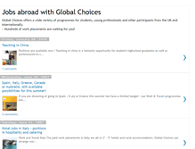 Tablet Screenshot of globalchoices.blogspot.com