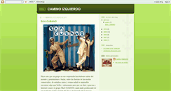 Desktop Screenshot of caminoizquierdo.blogspot.com