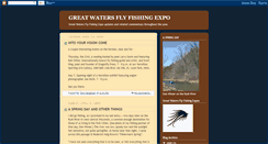 Desktop Screenshot of greatwatersflyfishing.blogspot.com