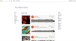 Desktop Screenshot of belorukov.blogspot.com