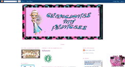 Desktop Screenshot of creacionesmyprincess.blogspot.com