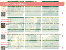 Tablet Screenshot of inlovewithpostcards.blogspot.com