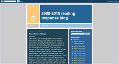 Desktop Screenshot of mses2010readers.blogspot.com