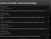Tablet Screenshot of finishlinepundit.blogspot.com