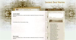 Desktop Screenshot of hottestdesistories.blogspot.com