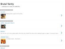 Tablet Screenshot of brutalvanity.blogspot.com