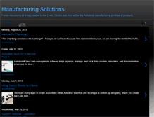 Tablet Screenshot of manufacturing-solutions.blogspot.com