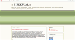 Desktop Screenshot of biseksual.blogspot.com