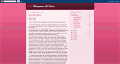 Desktop Screenshot of glimpsefulton.blogspot.com