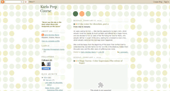 Desktop Screenshot of karlaprepcourse.blogspot.com