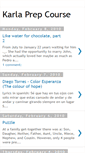 Mobile Screenshot of karlaprepcourse.blogspot.com