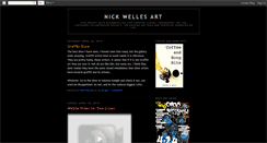 Desktop Screenshot of nickwellesart.blogspot.com