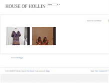 Tablet Screenshot of houseofhollin.blogspot.com