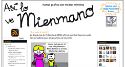 Desktop Screenshot of mienmano.blogspot.com