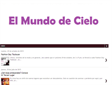 Tablet Screenshot of elmundodecielo.blogspot.com