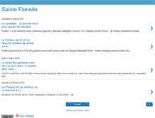 Tablet Screenshot of inconditionneldelasainteflanelle.blogspot.com
