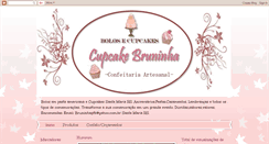 Desktop Screenshot of cupcakebruninha.blogspot.com