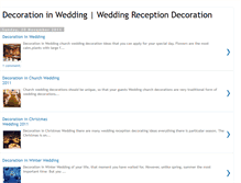 Tablet Screenshot of decorationinwedding.blogspot.com