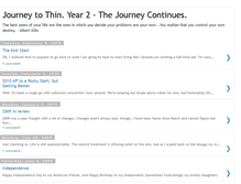 Tablet Screenshot of journeytothin-candace.blogspot.com