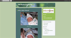 Desktop Screenshot of mcdonaldfamily08.blogspot.com