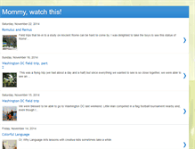 Tablet Screenshot of mommywatchthis.blogspot.com