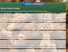 Tablet Screenshot of morelmushrooms.blogspot.com