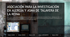 Desktop Screenshot of investigacionalergiayasmatalavera.blogspot.com