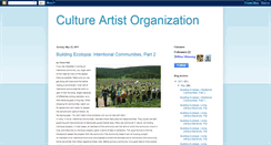Desktop Screenshot of cultureartistorganization.blogspot.com