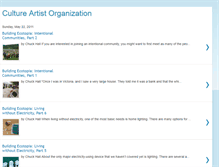 Tablet Screenshot of cultureartistorganization.blogspot.com