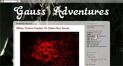 Desktop Screenshot of gaussafication.blogspot.com