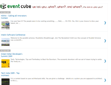 Tablet Screenshot of eventcube.blogspot.com