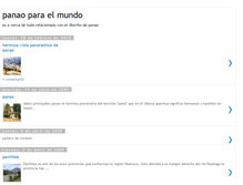 Tablet Screenshot of panaoparaelmundo.blogspot.com