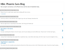 Tablet Screenshot of phoenixsuns.blogspot.com