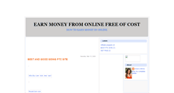 Desktop Screenshot of offersmoney.blogspot.com