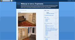 Desktop Screenshot of kwatera-nad-morzem-gdansk.blogspot.com