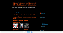 Desktop Screenshot of belfasttaxi.blogspot.com