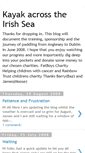 Mobile Screenshot of kayakacrosstheirishsea.blogspot.com