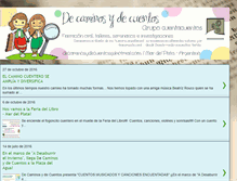 Tablet Screenshot of decaminosydecuentos.blogspot.com