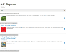 Tablet Screenshot of mcrogerson.blogspot.com