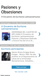 Mobile Screenshot of pasionesyobsesiones.blogspot.com