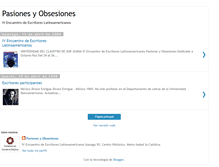 Tablet Screenshot of pasionesyobsesiones.blogspot.com