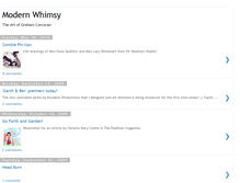 Tablet Screenshot of modernwhimsy.blogspot.com