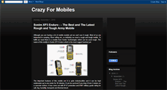 Desktop Screenshot of crazy4mobiles.blogspot.com