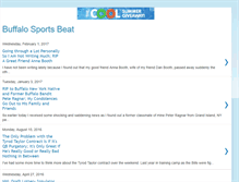 Tablet Screenshot of buffalosportsbeat.blogspot.com