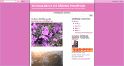 Desktop Screenshot of kuyucakdenizkizogrencipansiyonu.blogspot.com