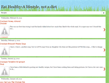 Tablet Screenshot of eathealthy-alifestylenotadiet.blogspot.com