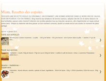 Tablet Screenshot of miamrecettesdescopains.blogspot.com