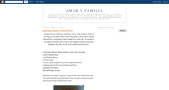 Desktop Screenshot of amor-y-familia.blogspot.com