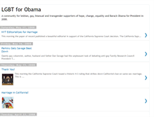 Tablet Screenshot of lgbtforobama.blogspot.com