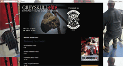 Desktop Screenshot of greyskullelite.blogspot.com